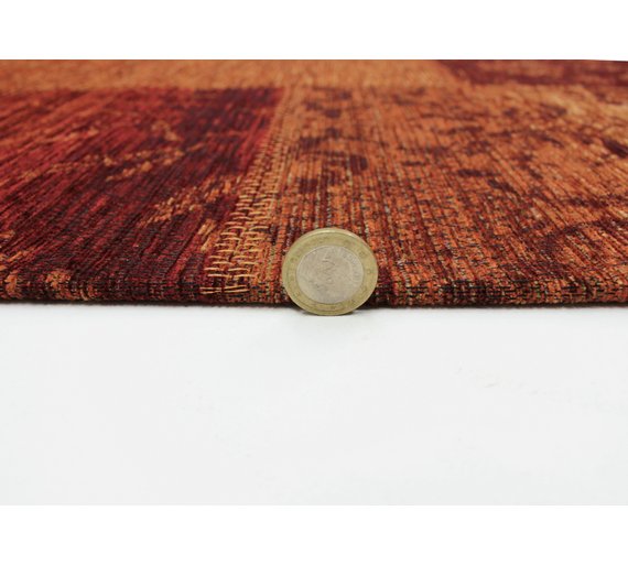 Buy Vienna Rug 155x230cm Terracotta at Argos.co.uk Your Online