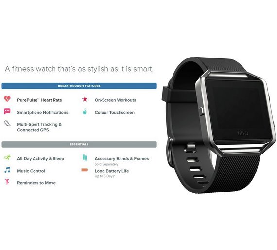 fitbit smartwatch argos