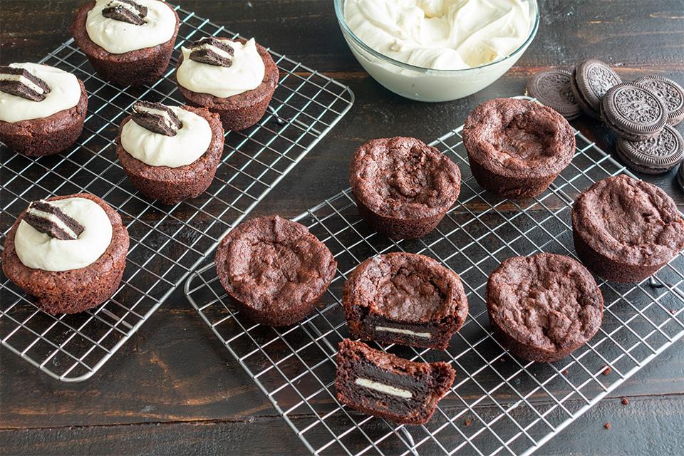Cooling racks.