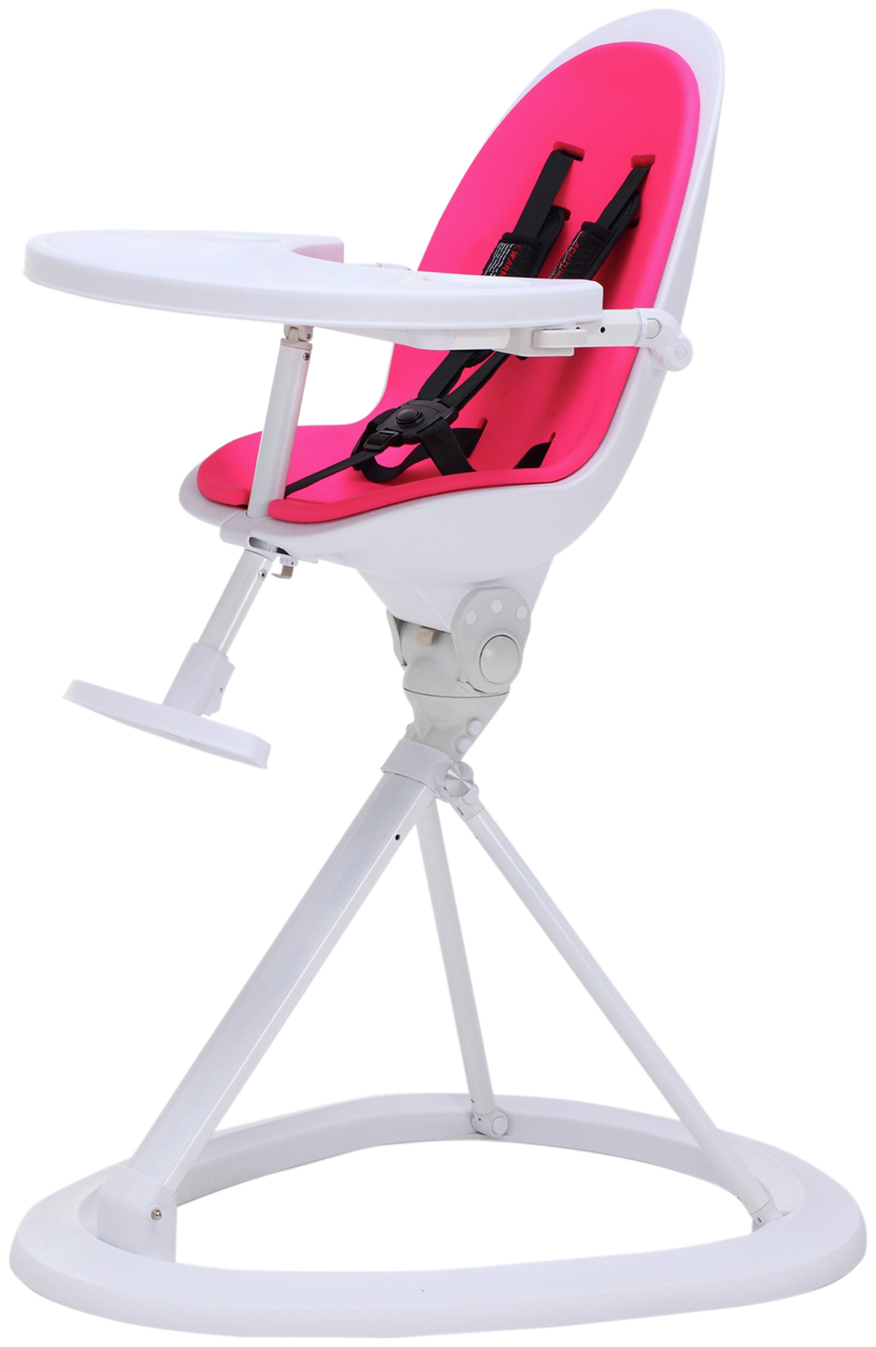 Ickle Bubba Orb+ Pink on White Highchair. review