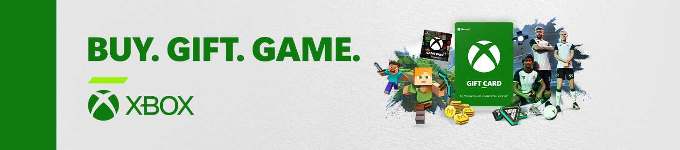 Xbox. Buy. Gift. Game.