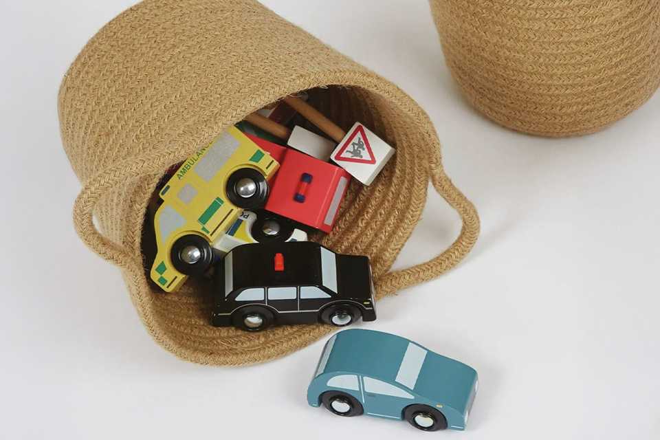 Great Little Trading Company Mini Rope Storage Basket.