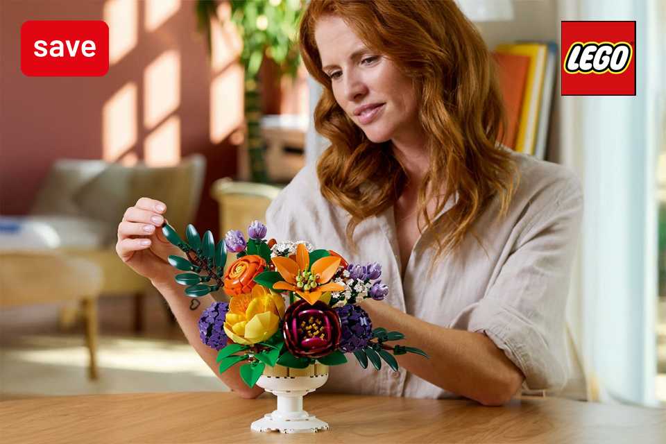 Save up to 25% on selected LEGO® sets. Build joy this Mother's Day.