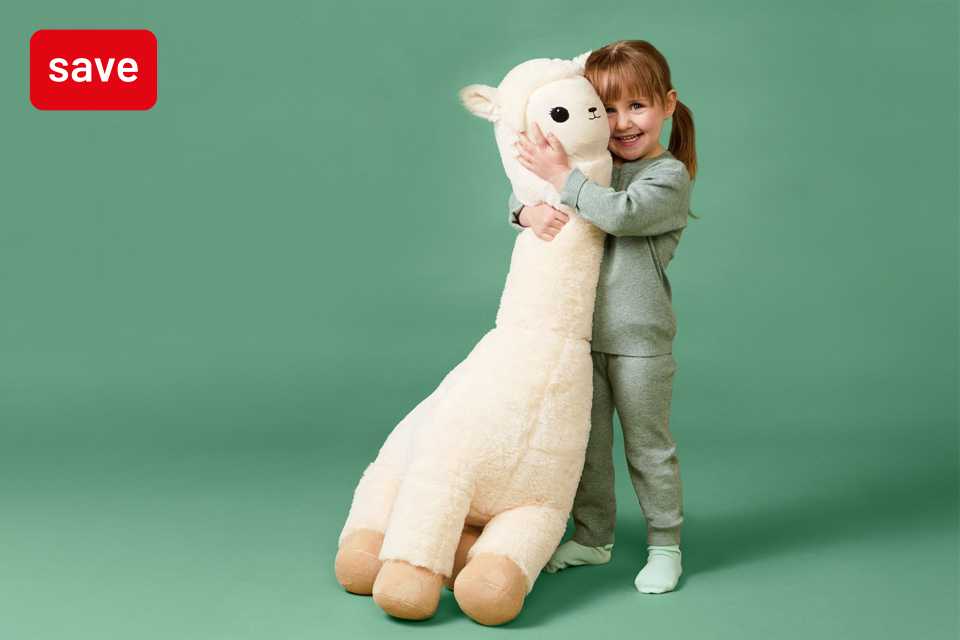 Save up to 1/3 on selected plush toys. This Mother's Day.