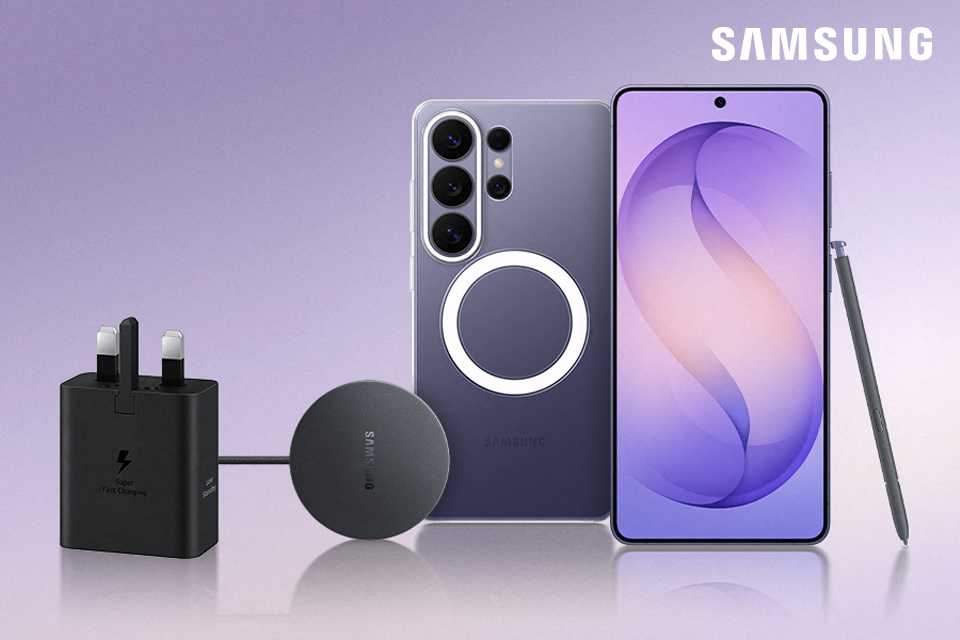 Order a Galaxy S26 series device and save on selected accessories.