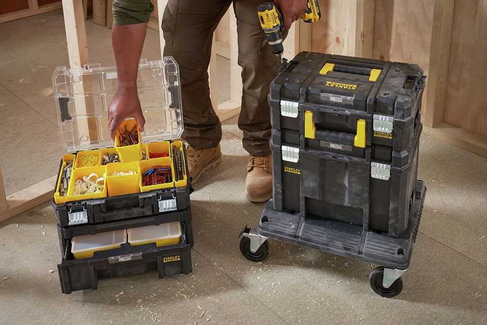 Tool boxes for your new equipment.