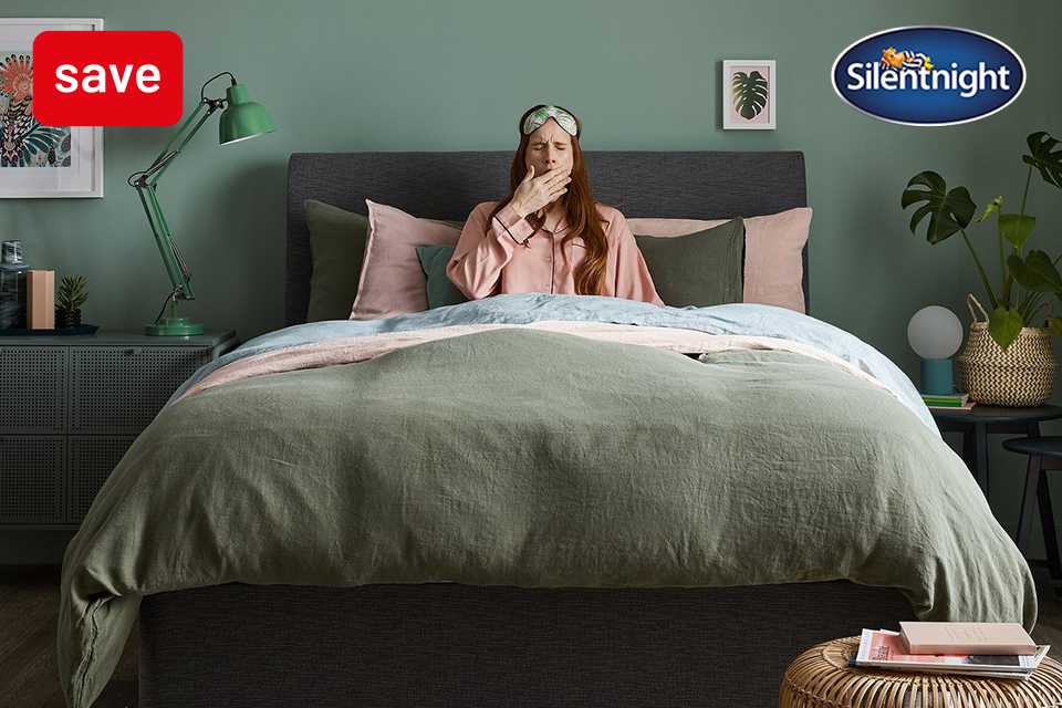 Save 20% on selected Silentnight beds and mattresses. Use code SILENT20.