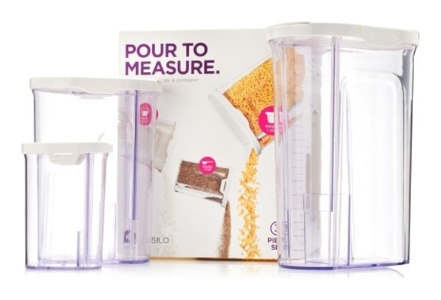 Quirky Portion Control Food Storage Containers - 3 Pack. Review