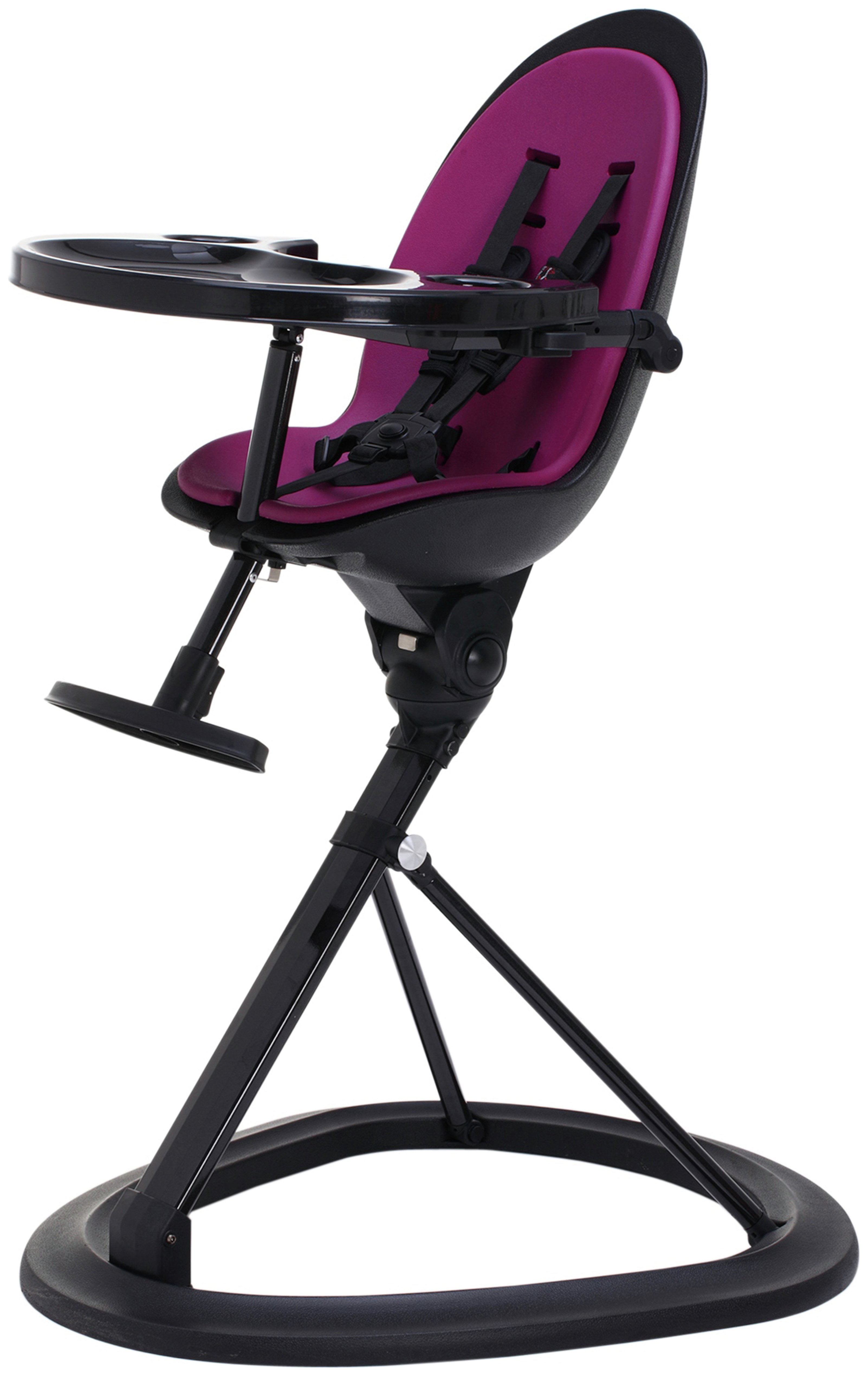 Ickle Bubba Orb Purple on Black Highchair review