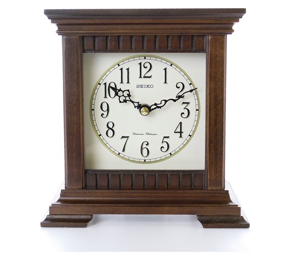 Buy Wooden Square Dual Chime Mantel Clock at Argos.co.uk Your Online
