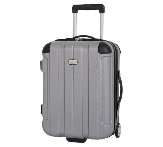 Buy Go Explore Hard Small 2 Wheel Case Silver at Argos.co.uk Your