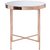 Buy Collection Round Glass Top Side Table - Copper Plated at Argos.co.uk - Your Online Shop for ...
