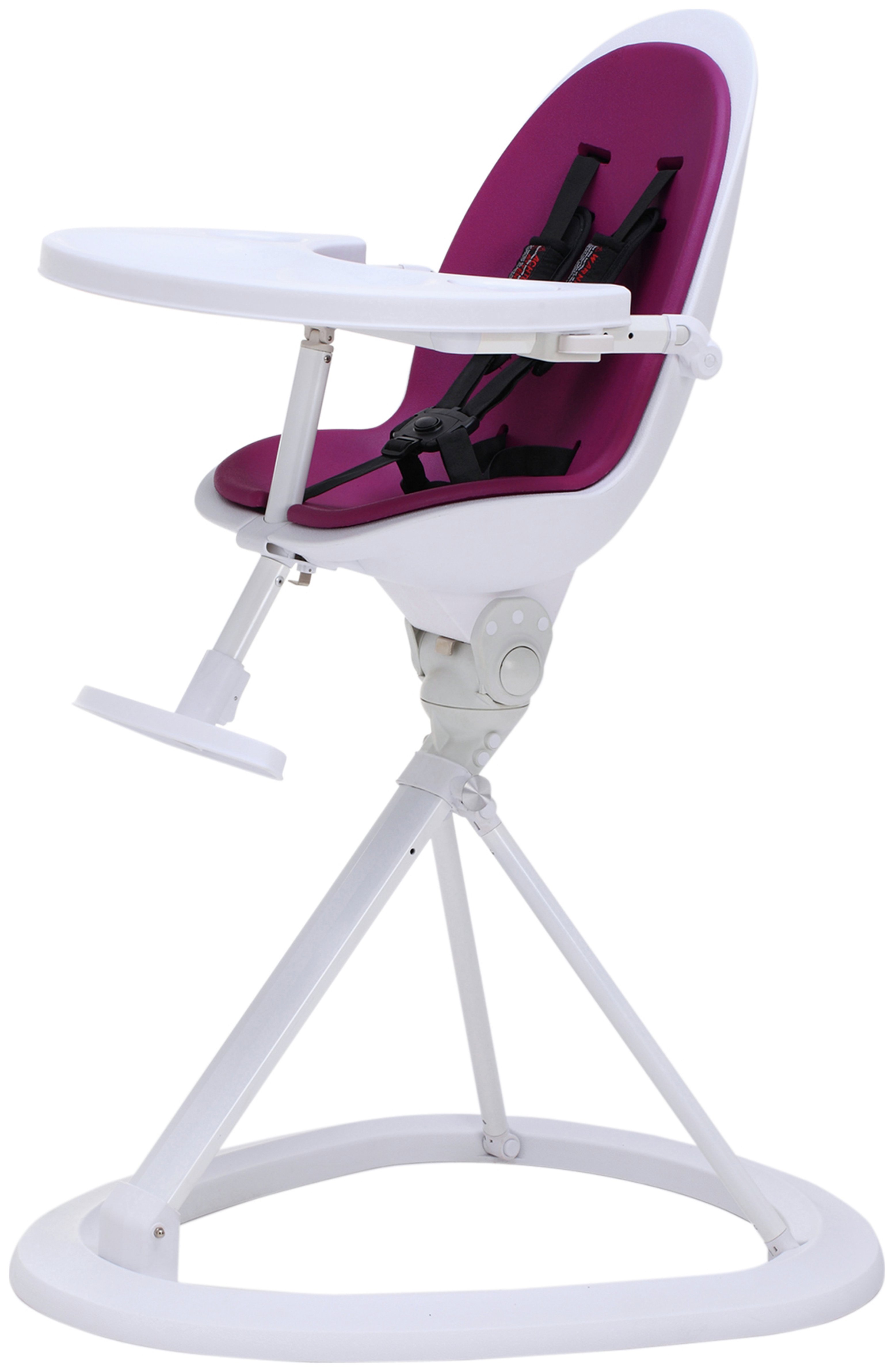 Ickle Bubba Orb Purple on White Highchair review