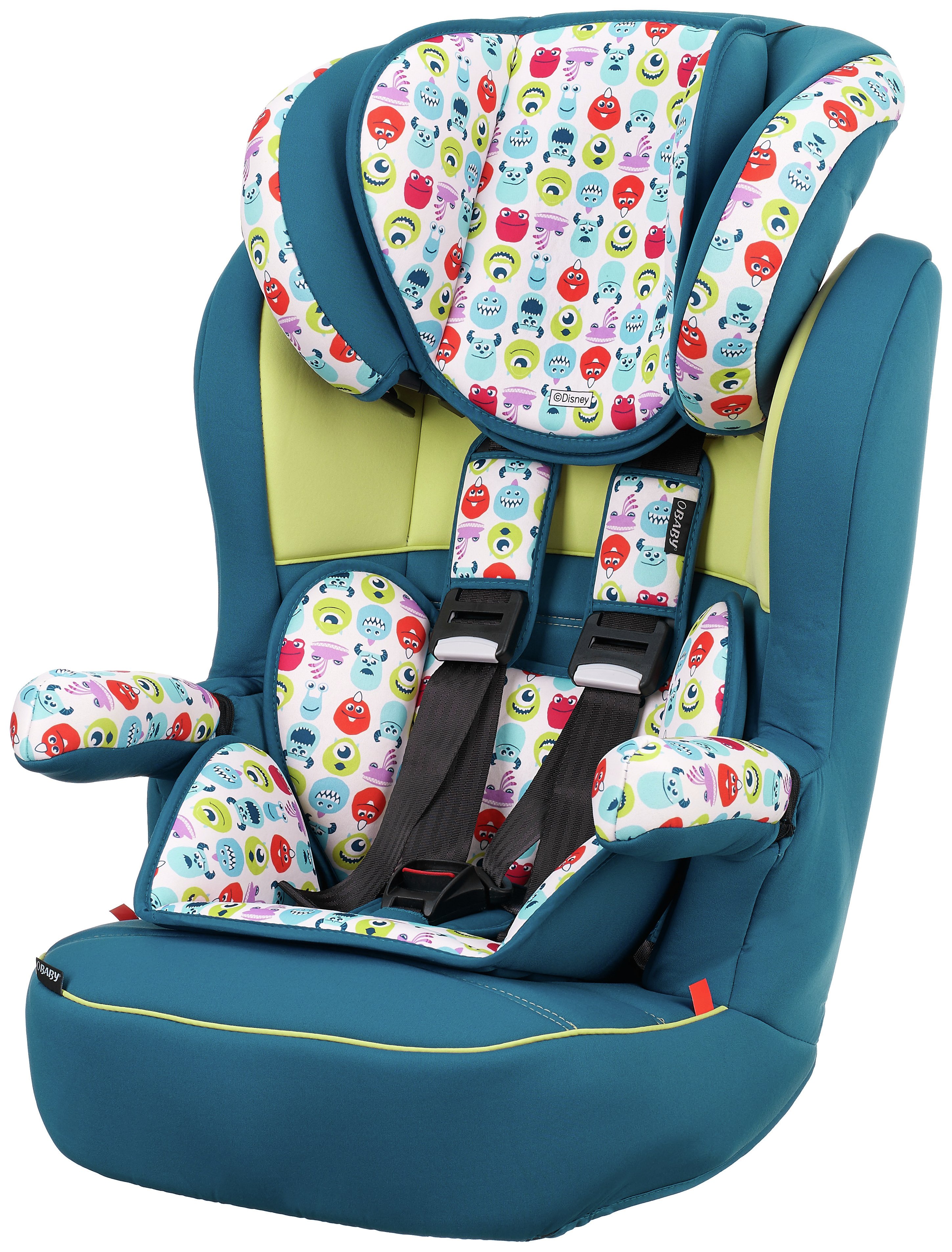 Disney Monsters Inc Group 1-2-3 High Back Booster Car Seat. review