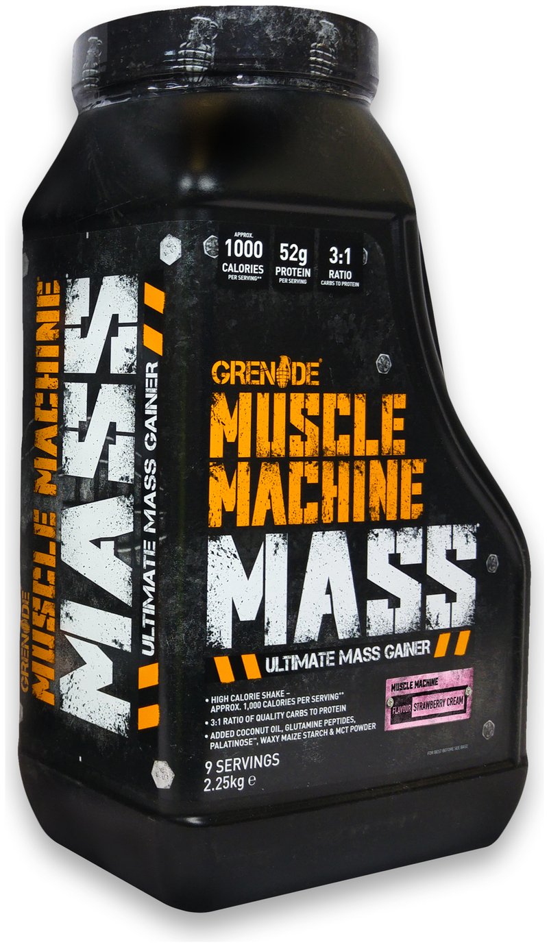 Muscle Machine - Mass Shake - Strawberry and Cream Review