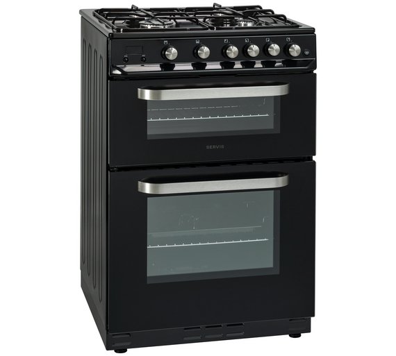 Buy Servis STG60B Gas Cooker Black at Argos.co.uk Your Online Shop