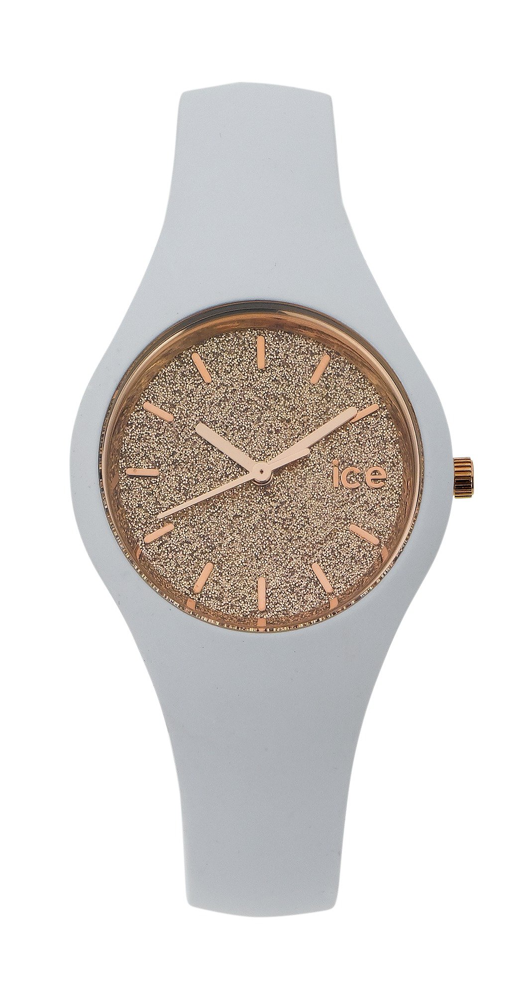 Ice - Ladies Glitter Dial White Silicone Strap - Watch Review