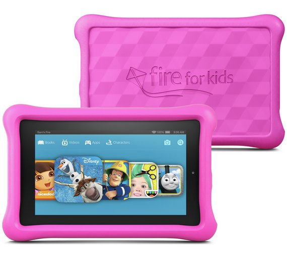 Buy Amazon Fire 7 Inch 16GB Kids Edition Tablet Pink at Argos.co.uk