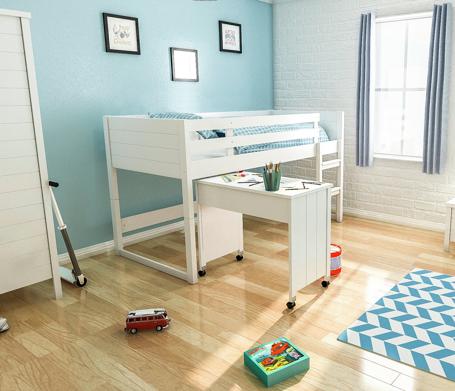 Jango Mid Sleeper Bed Frame & Desk Review