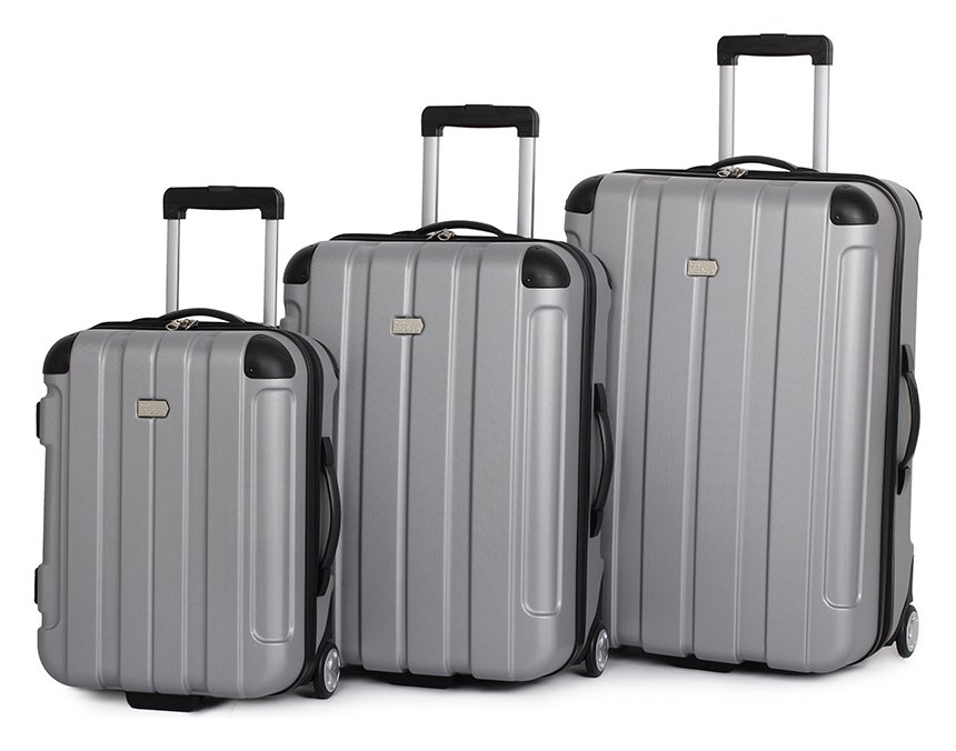 Buy Go Explore Hard Large 2 Wheel Case Silver at Argos.co.uk Your