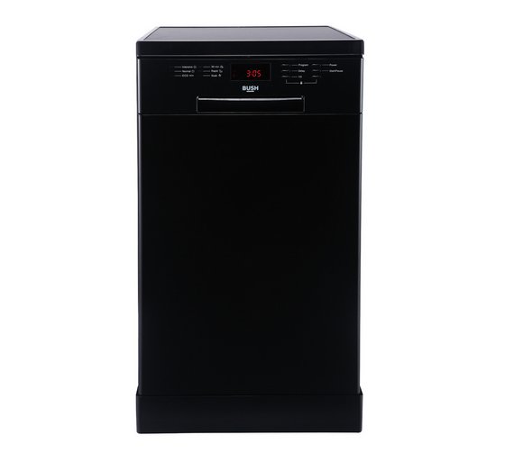 Buy Bush DWSL145W Slimline Dishwasher Black at Argos.co.uk Your