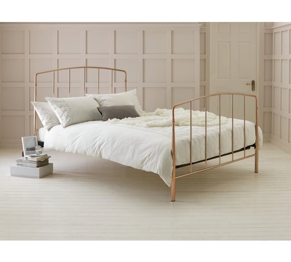 Buy Collection Aurelie Kingsize Bed Frame Rose Gold at Argos.co.uk