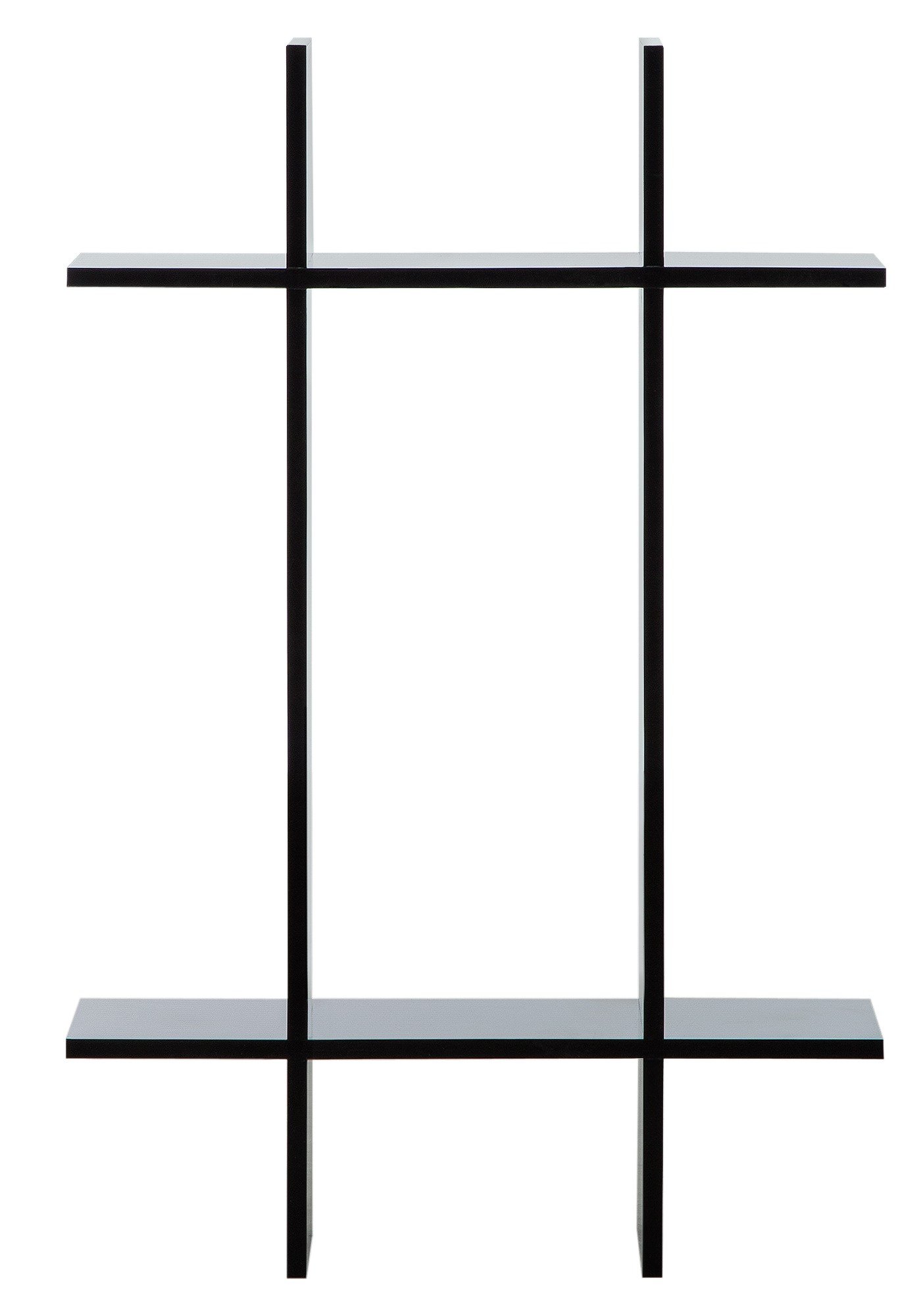 Collection Glenmore 89.5cm Floating Shelf - Gloss Black Review