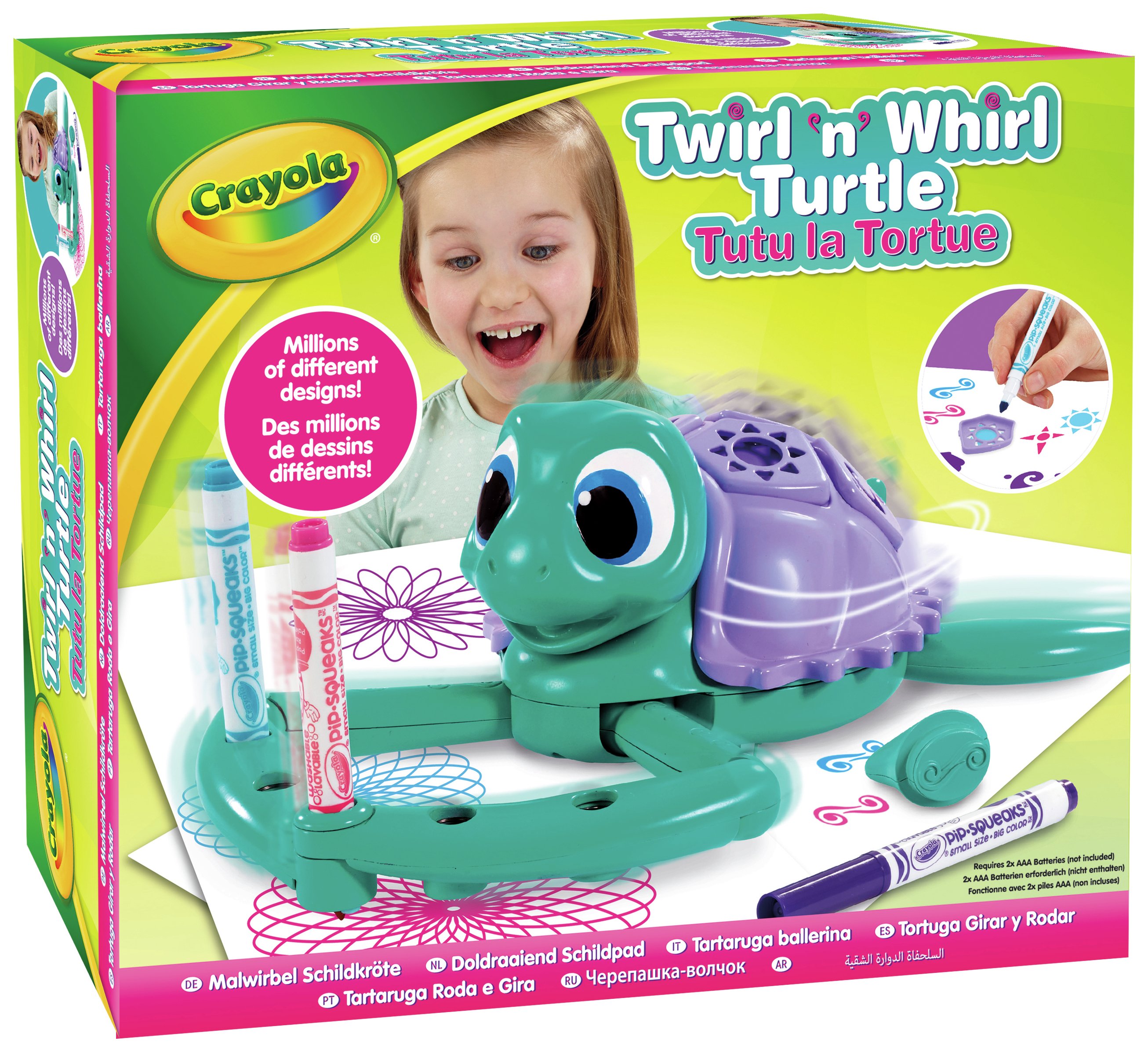 crayola twirl n whirl turtle