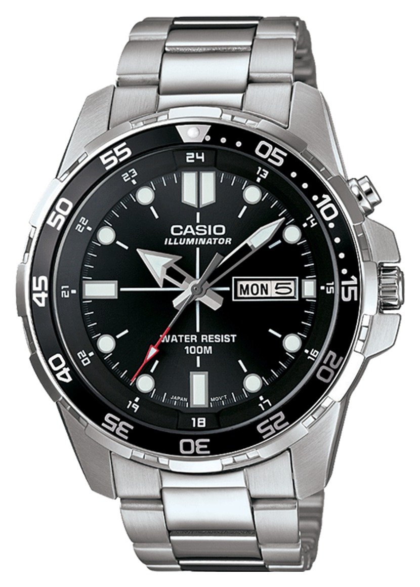 Casio MTD-1079D-1AVEF Black Dial Backlight Watch Review
