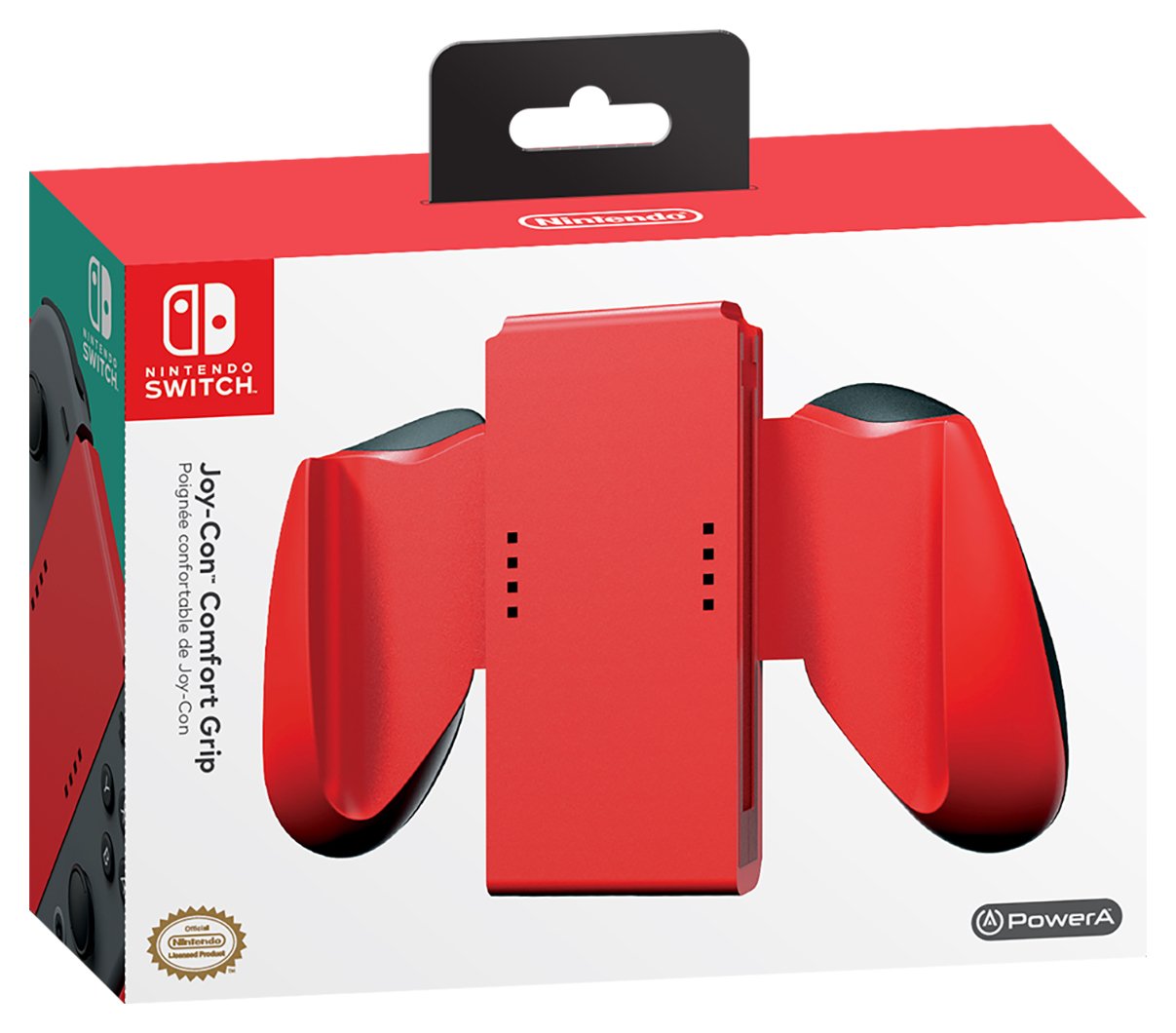 PowerA Nintendo Switch Joy-Con Controller Comfort Grip Red Review