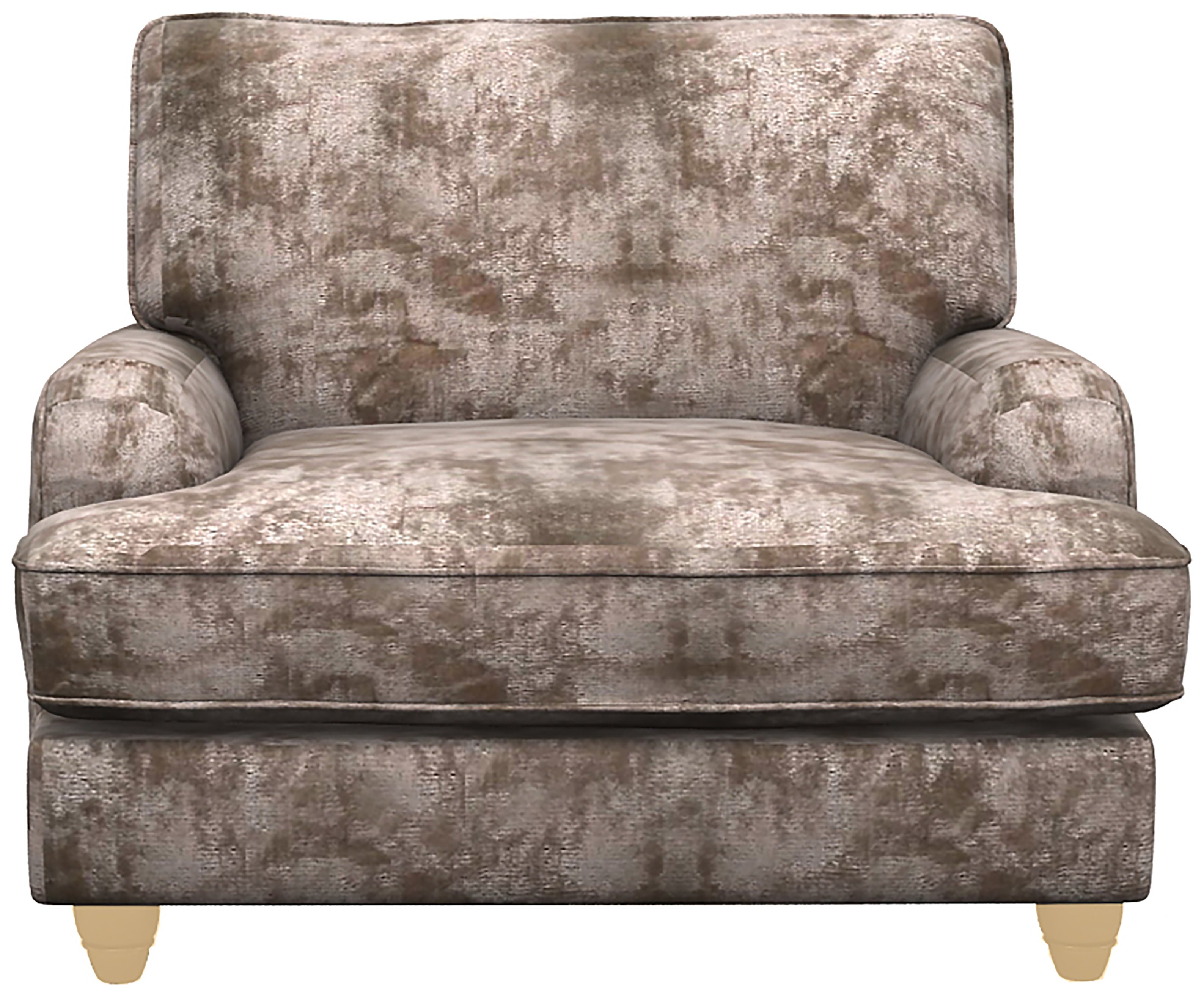 Heart of House Adeline Shimmer Fabric Chair - Taupe Review