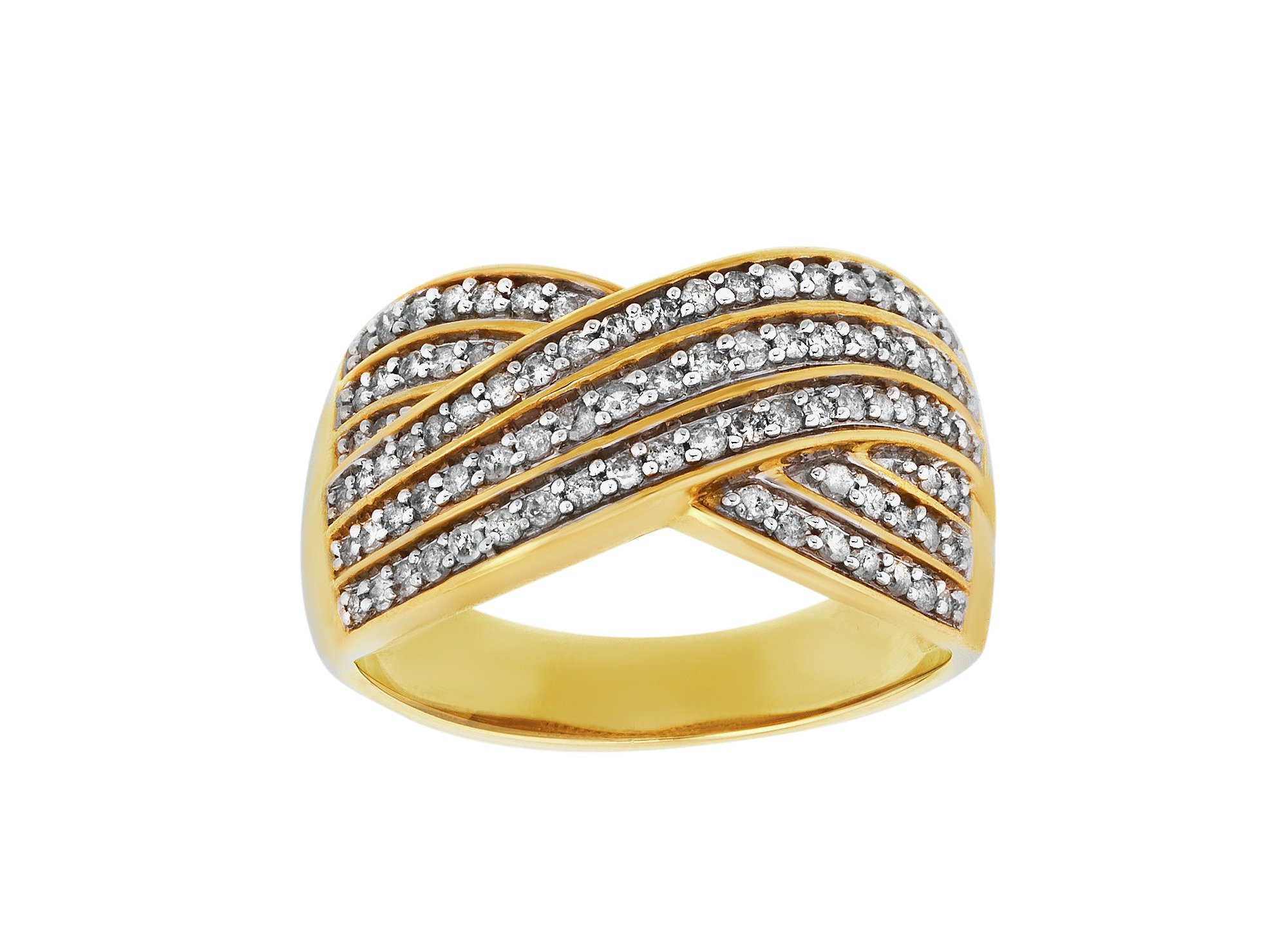 9 Carat Gold - 050 Carat tw Diamond - Cluster Ring Review