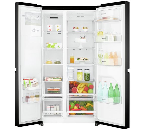 Buy LG GSL761WBXV American Style Fridge Freezer Black at Argos.co.uk