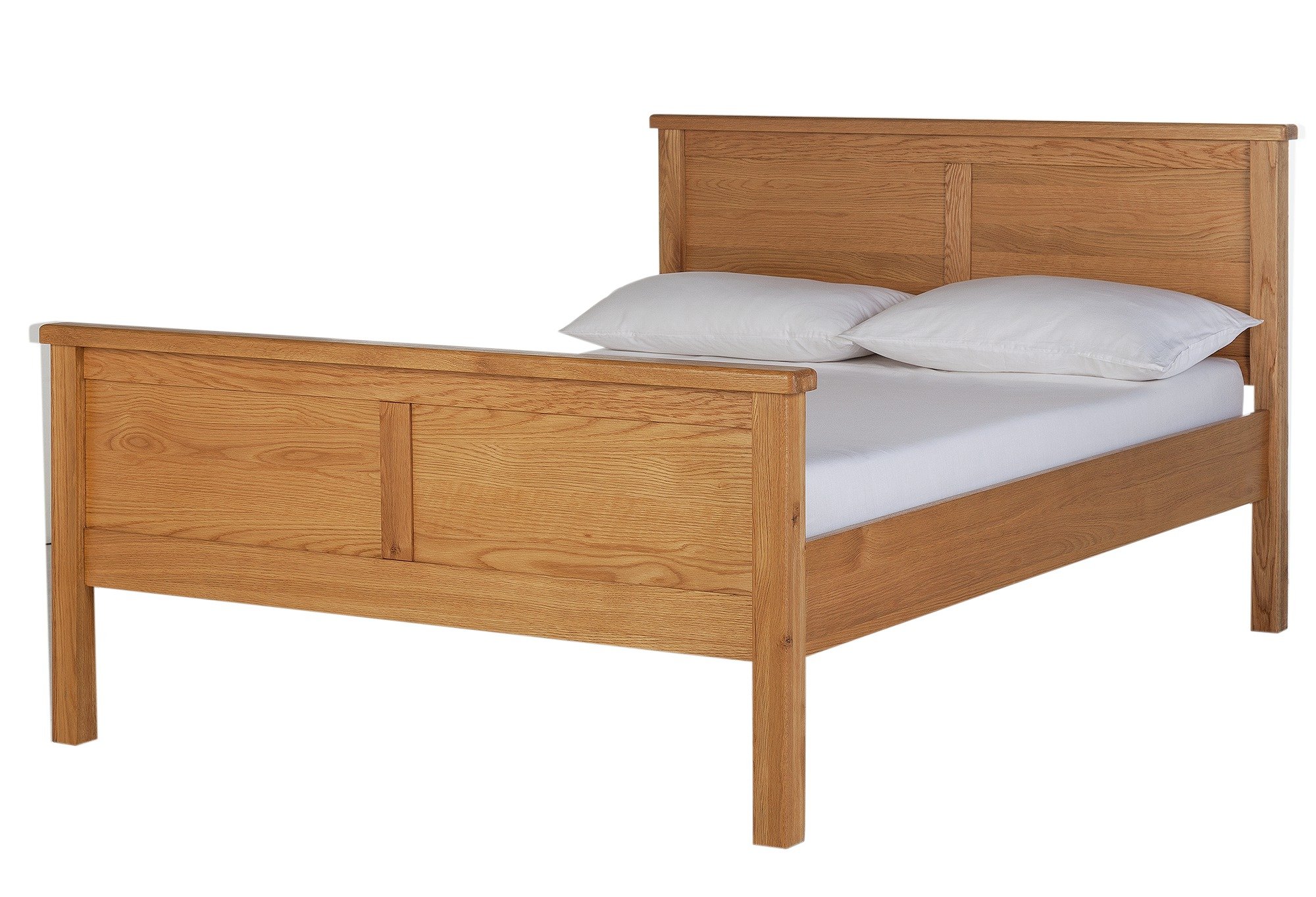 Heart of House Kent Panel Kingsize Bed Frame-Oak/Oak veneer Review