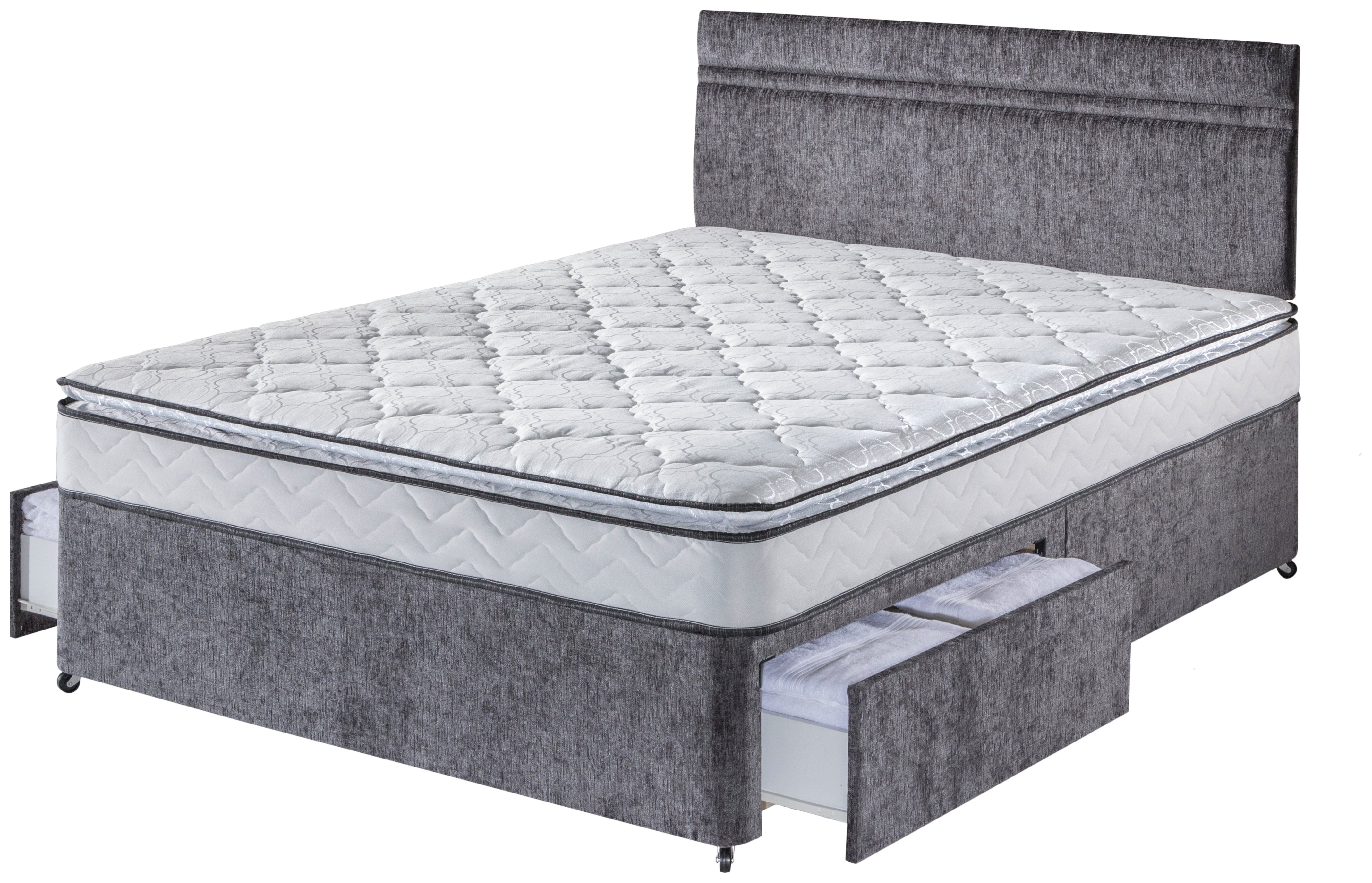 Airspring - Keswick 800 Luxury Ptop Small - Double 2 Drawer - Divan Review