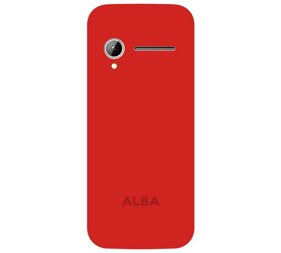 Buy Sim Free Alba 2.8 Inch Mobile Phone Red at Argos.co.uk Your