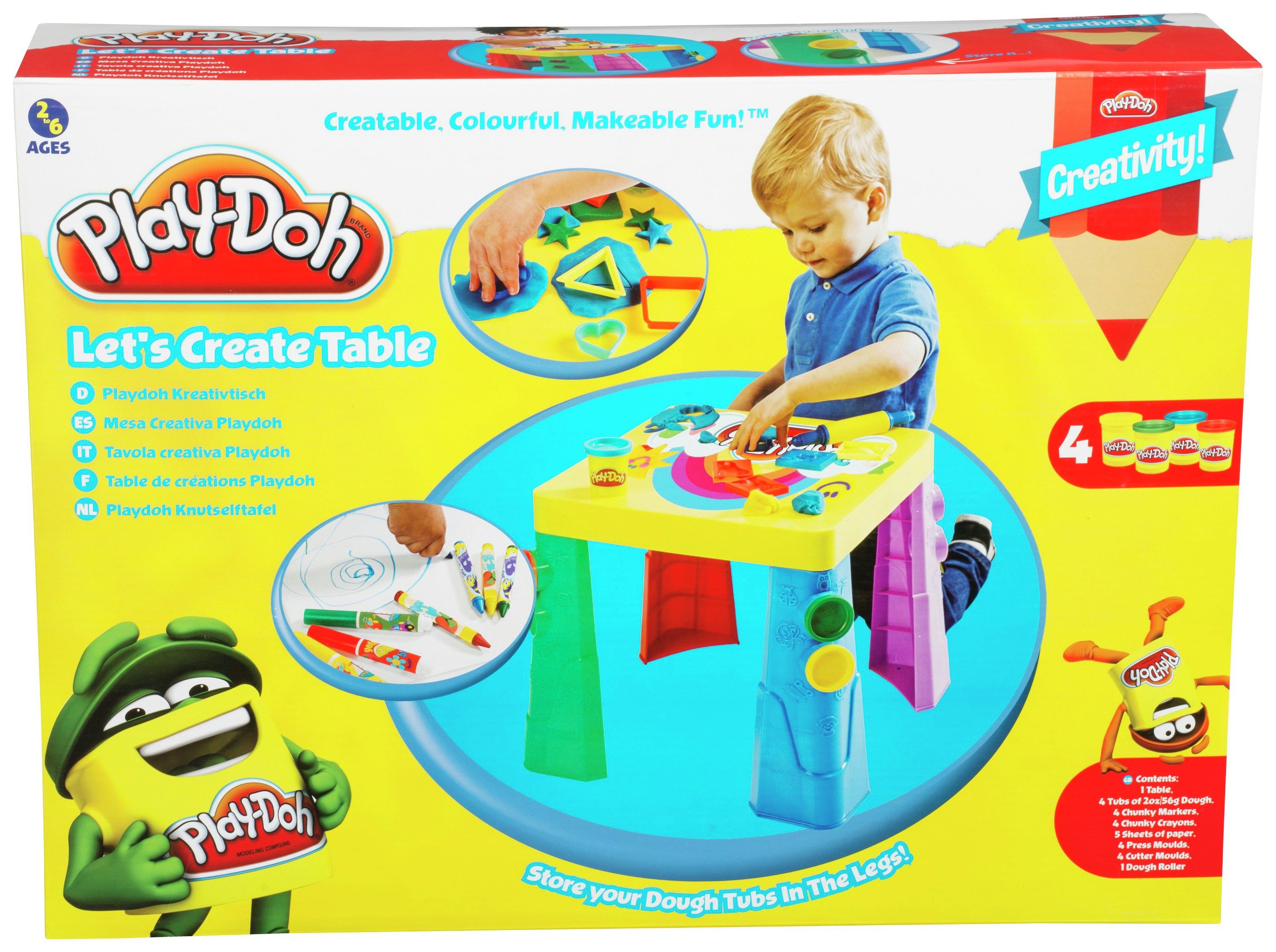 Play-Doh Let's Create Table. Review