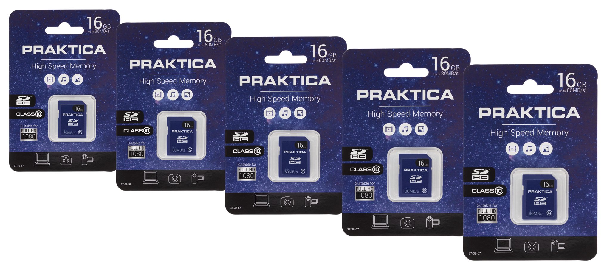 Praktica 16GB Class 10 SDHC Card 5 Pack Review Review Electronics