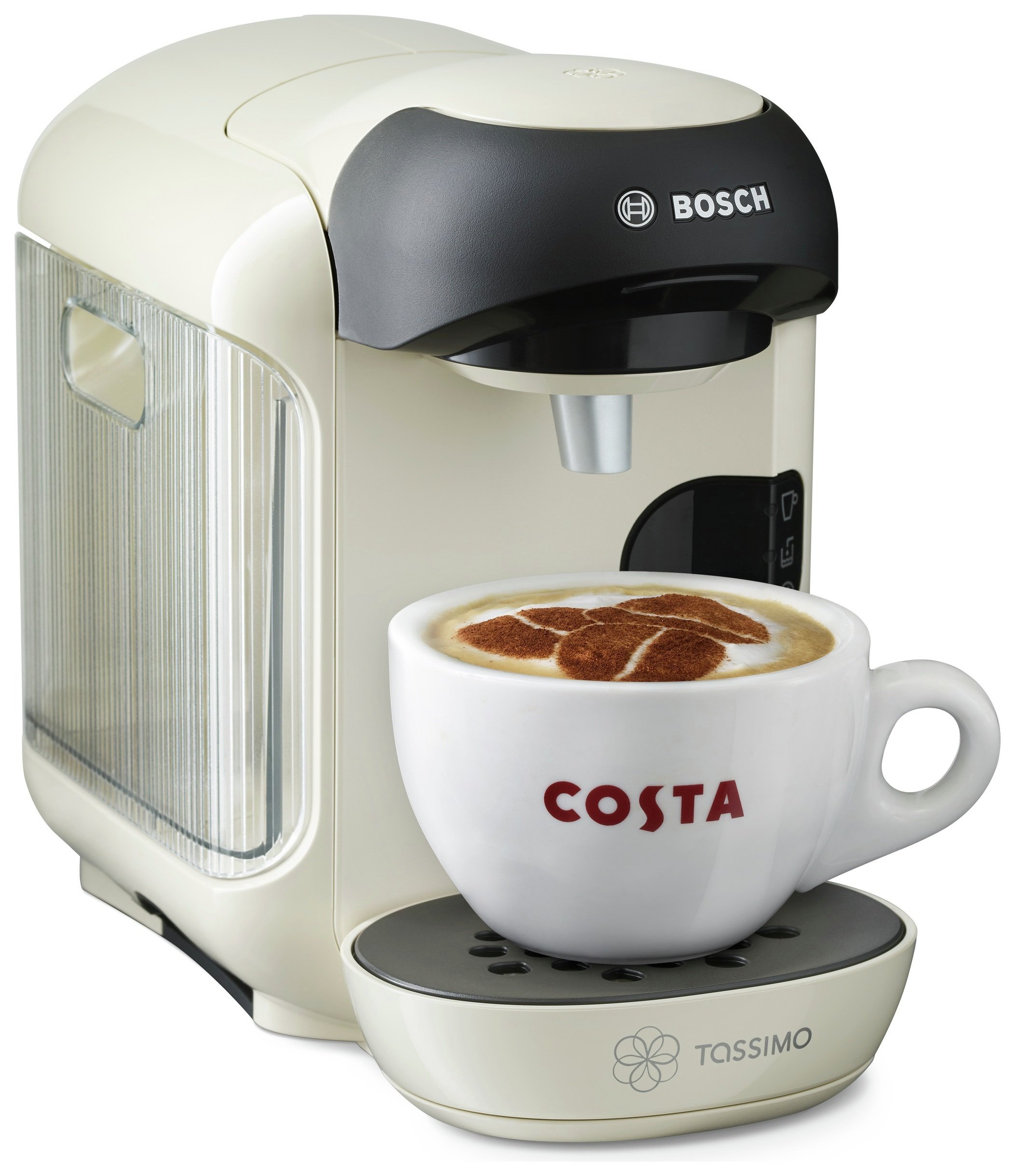 Tassimo by Bosch T75 Coffee Machine with Caddy Silver