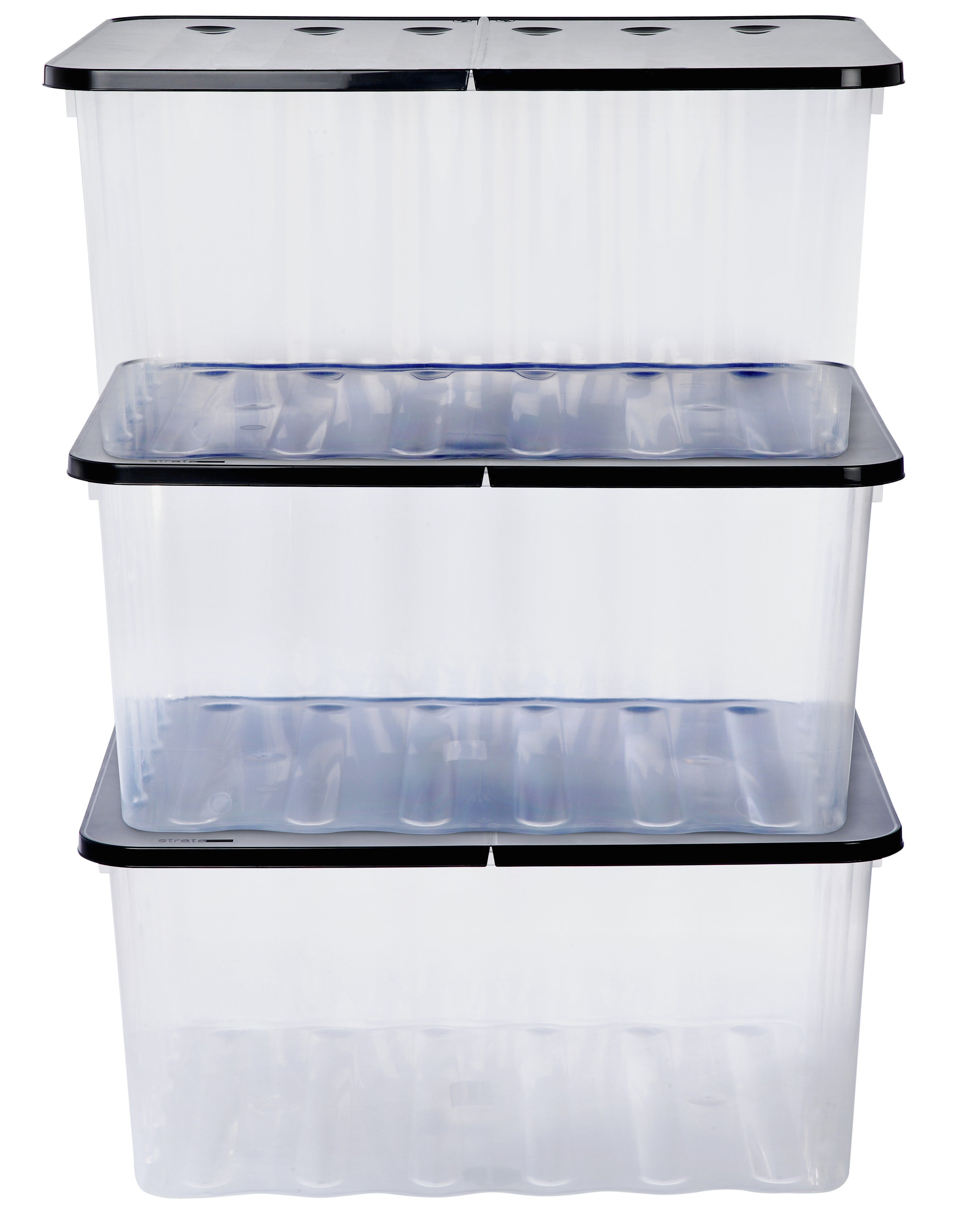 HOME Supa Nova 48 Litre Lidded Storage Box - Set of 3 Review