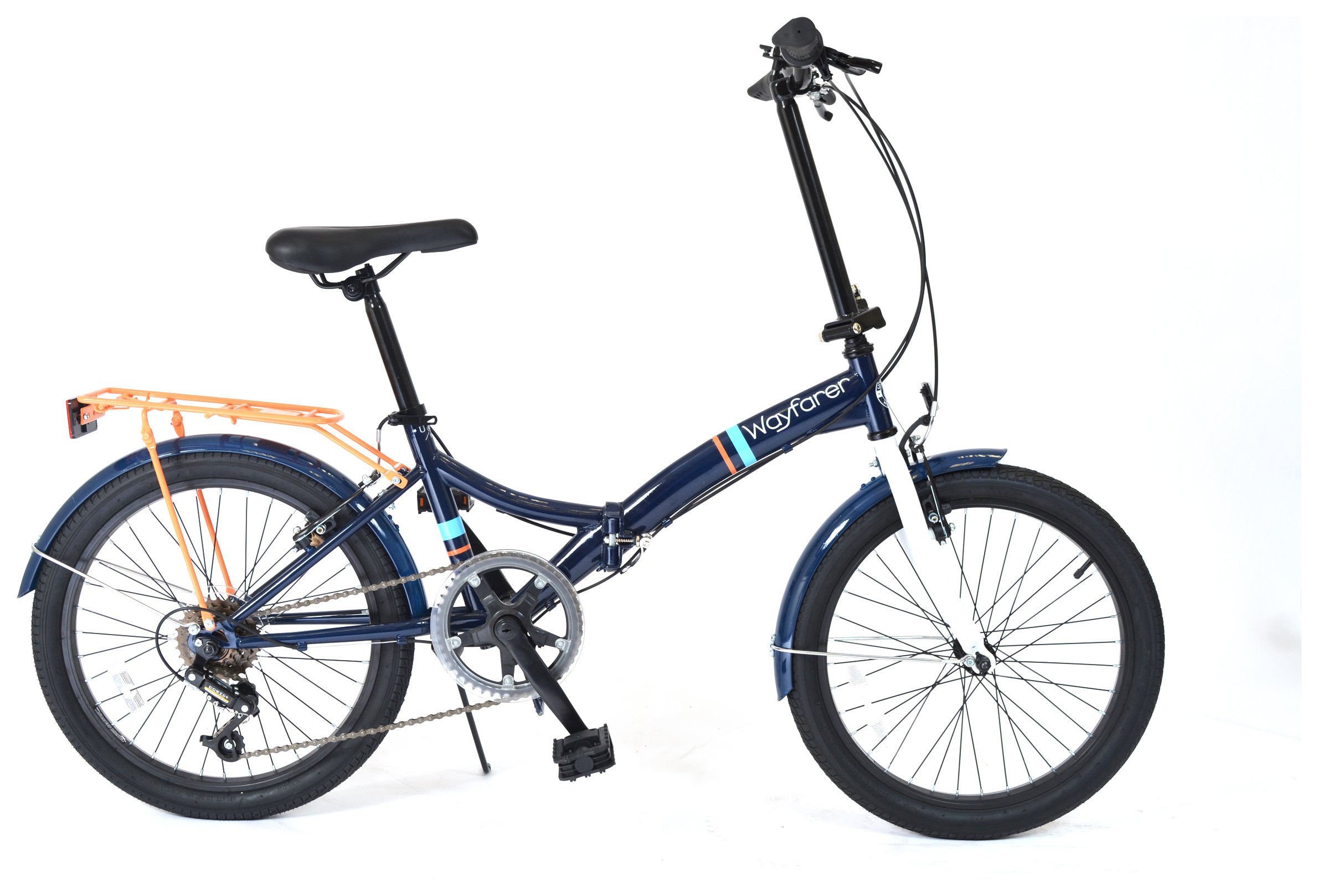 Universal Wayfarer 20 Inch Folding Bike Navy Reviews