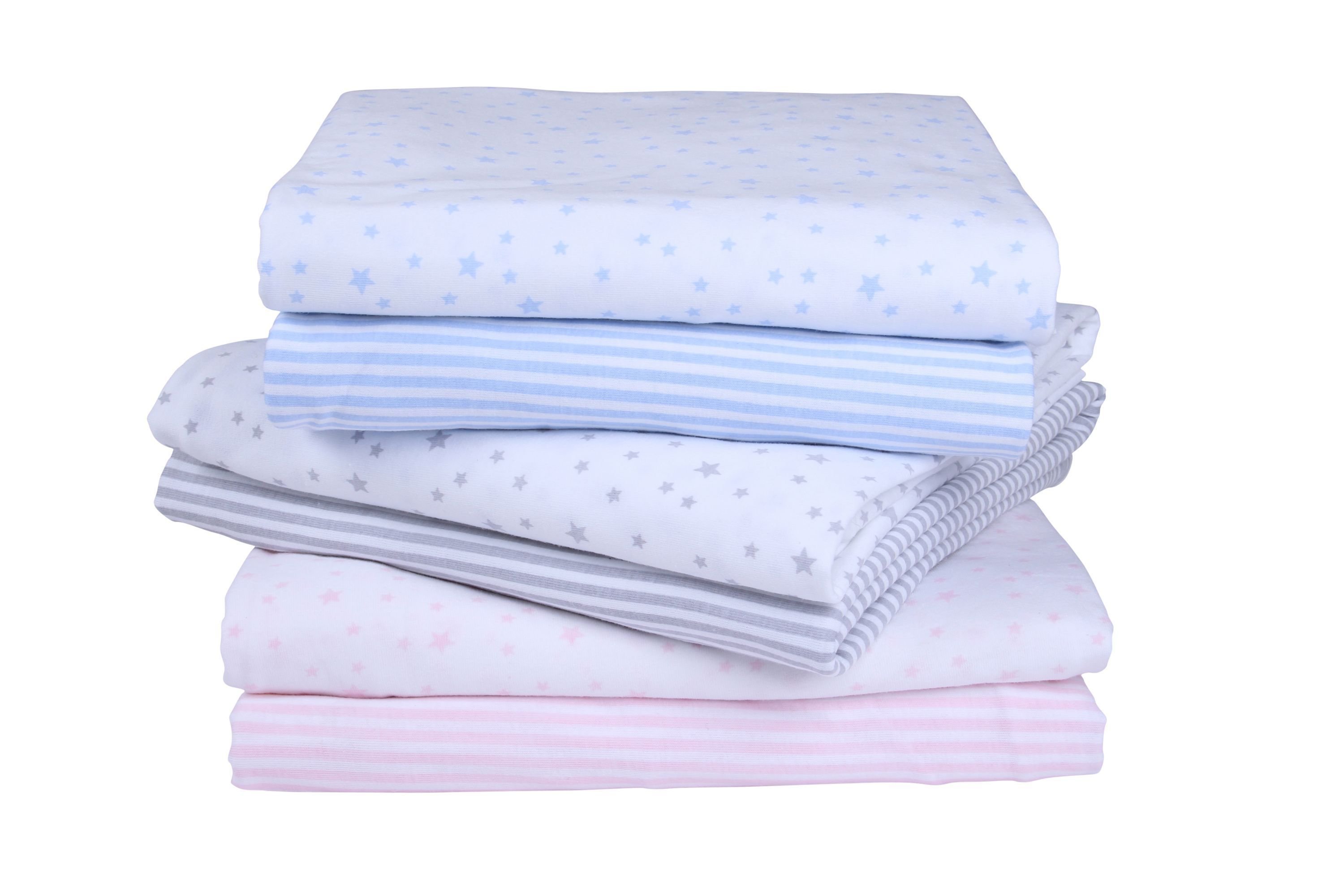 Review of Clair de Lune Pack of 2 Printed Cot Bed Sheets