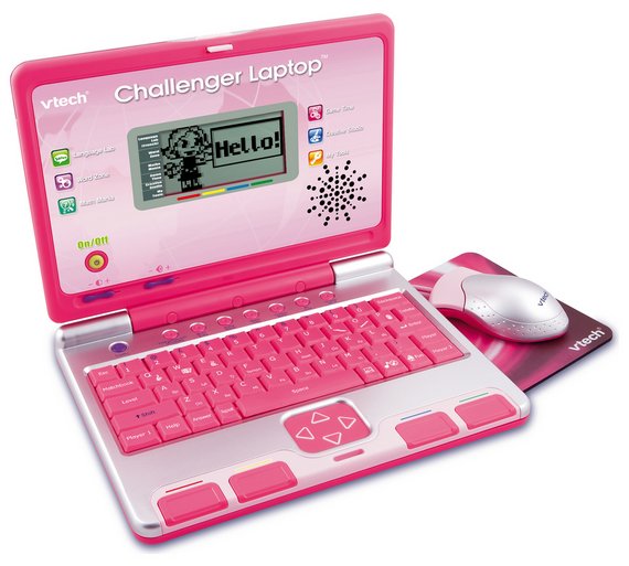 Buy VTech Challenger Laptop Pink at Argos.co.uk Your Online Shop