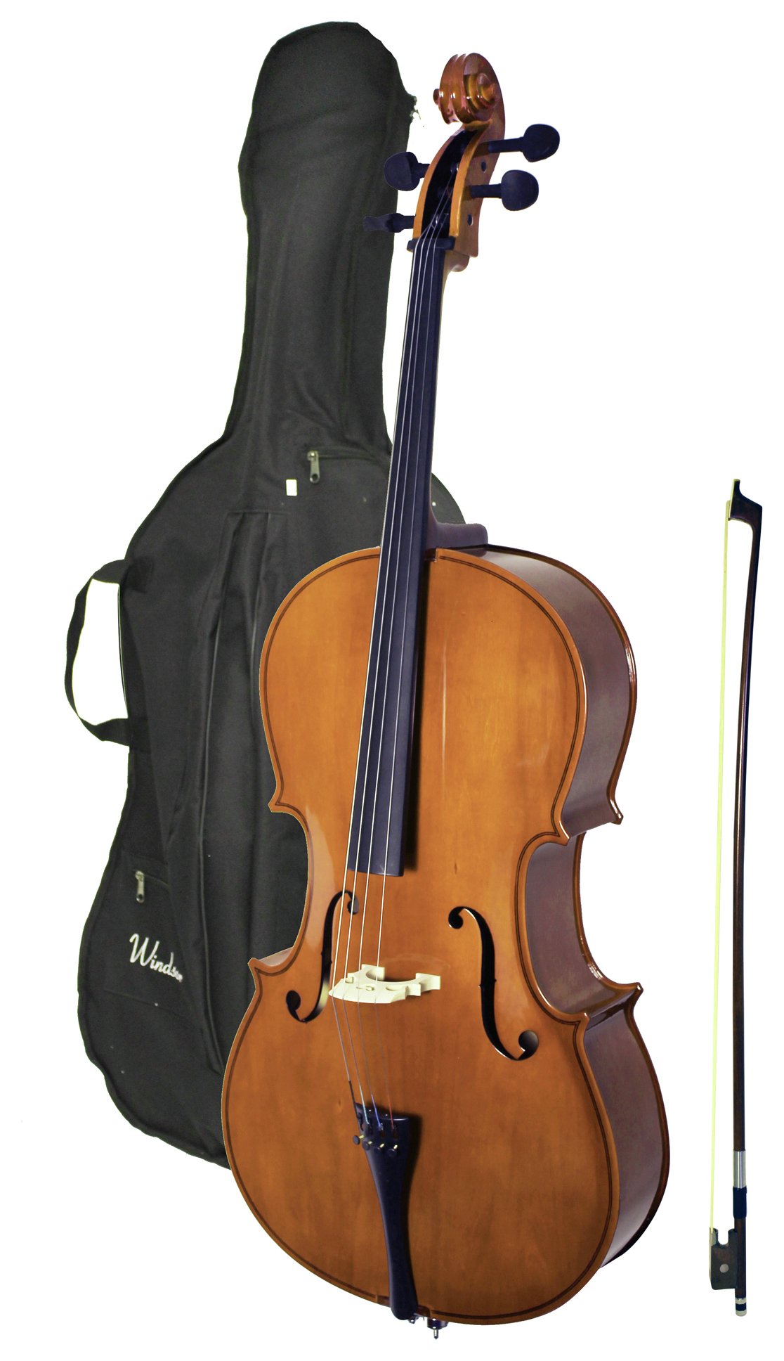 Windsor Cello 4/4 Size with Bag. Review