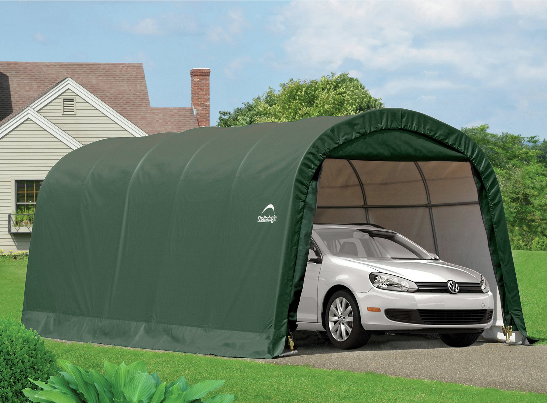 Shelter Logic Round Top Auto Shelter - 10 x 20ft. Review