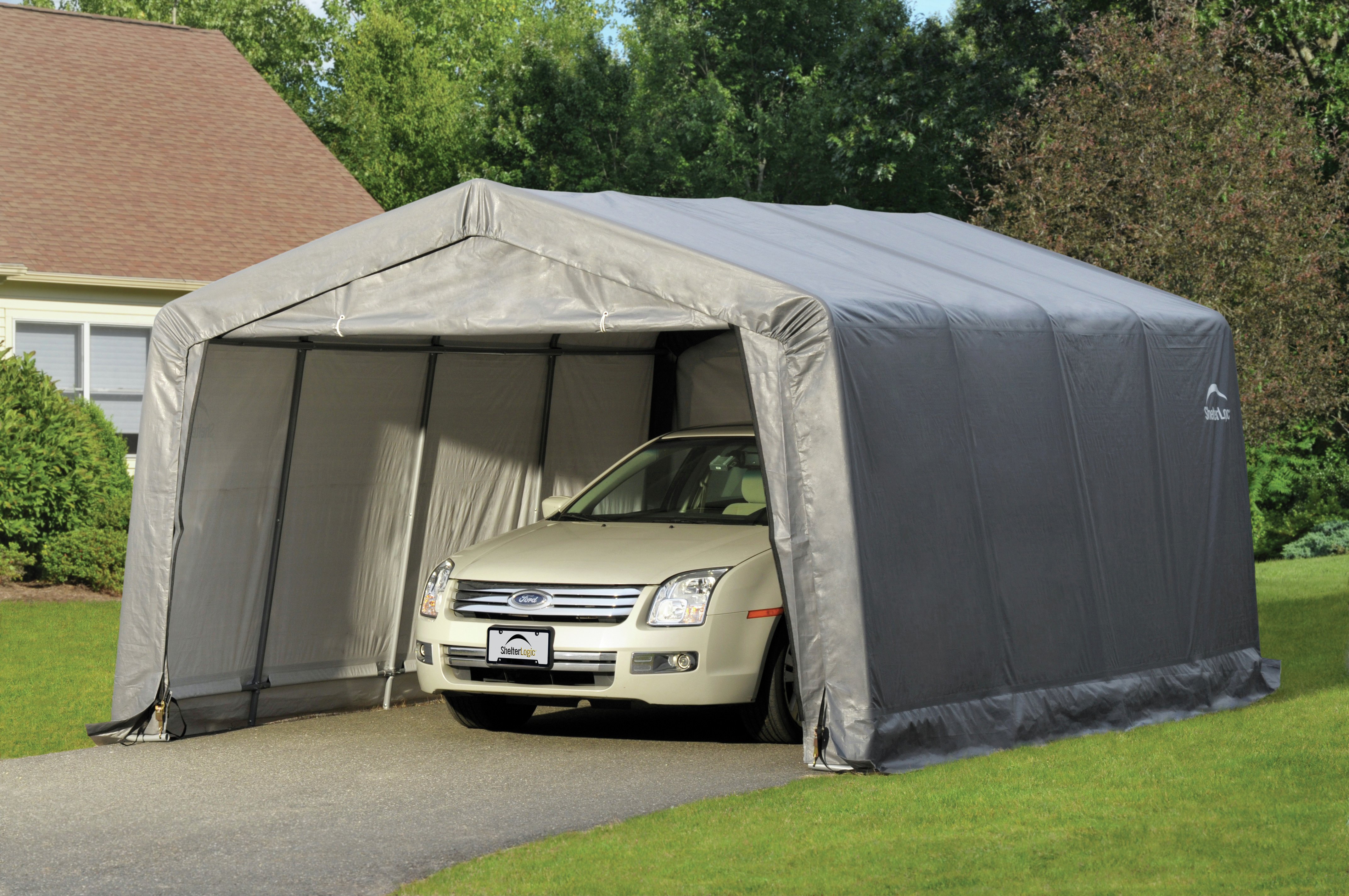 Shelter Logic Compact Peak Auto Shelter - 12 x 16ft. Review