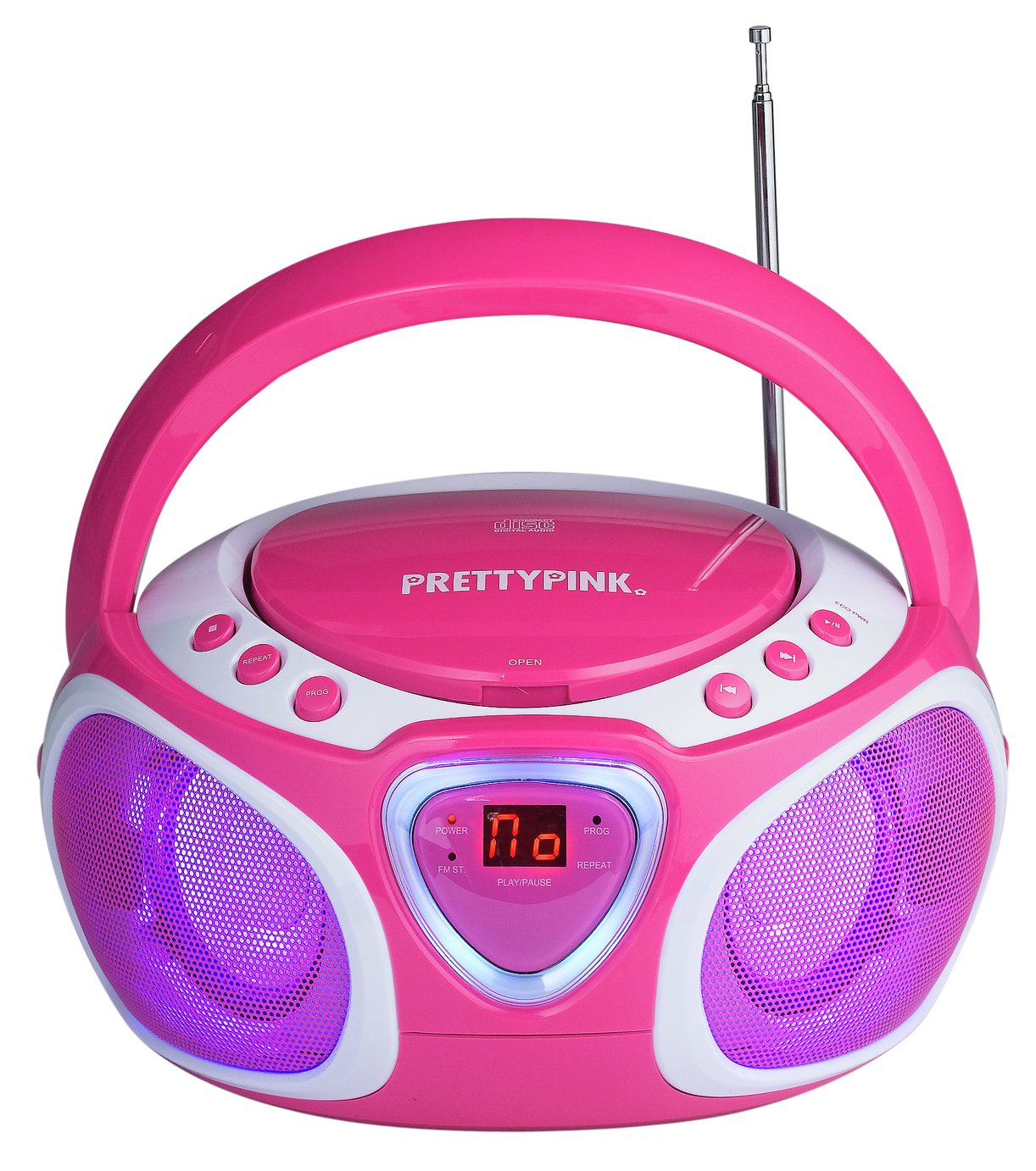 Pretty Pink CD Boombox review