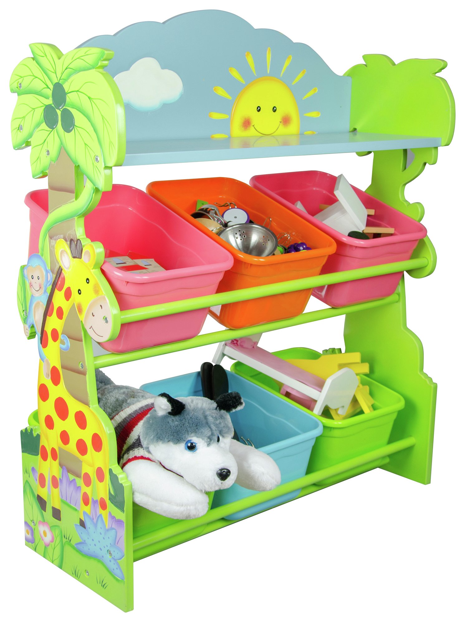 Fantasy Fields Sunny Safari 6 Bin Storage Cubby. Review