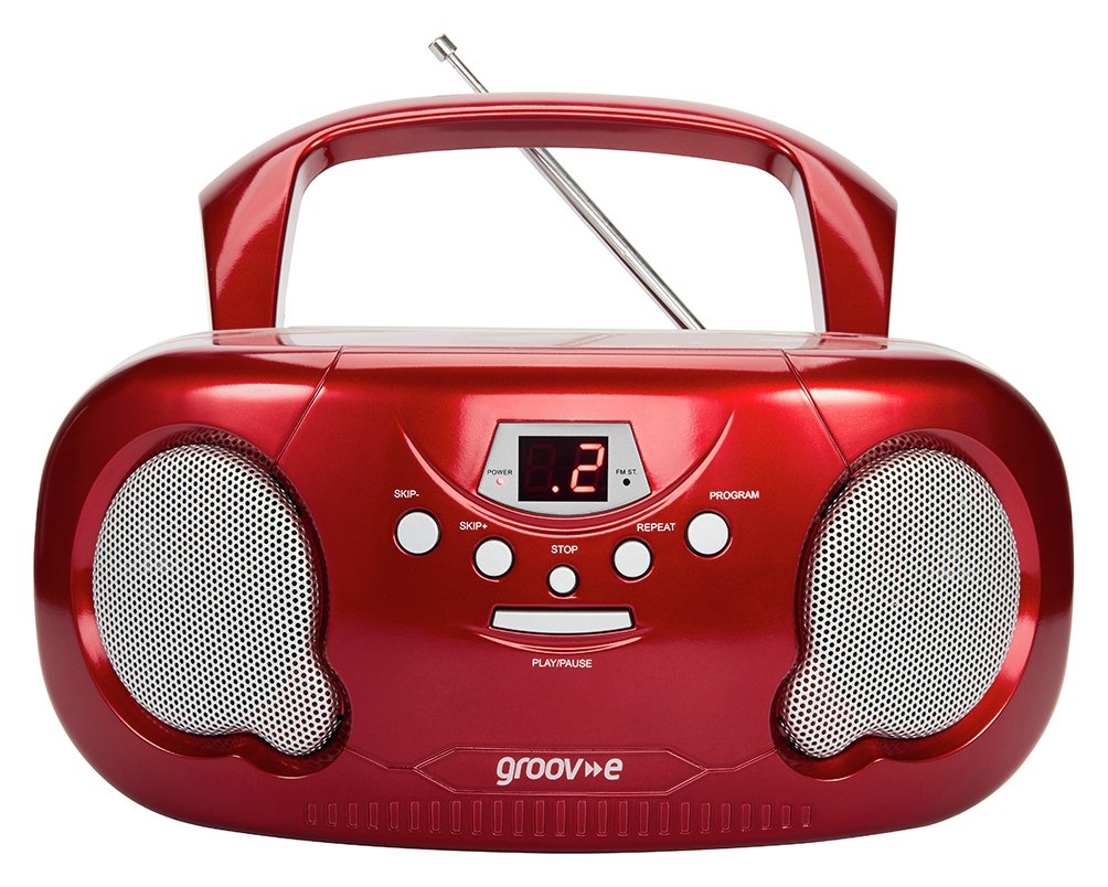 Groov-e GVPS713/RD Boombox CD Player with Radio review