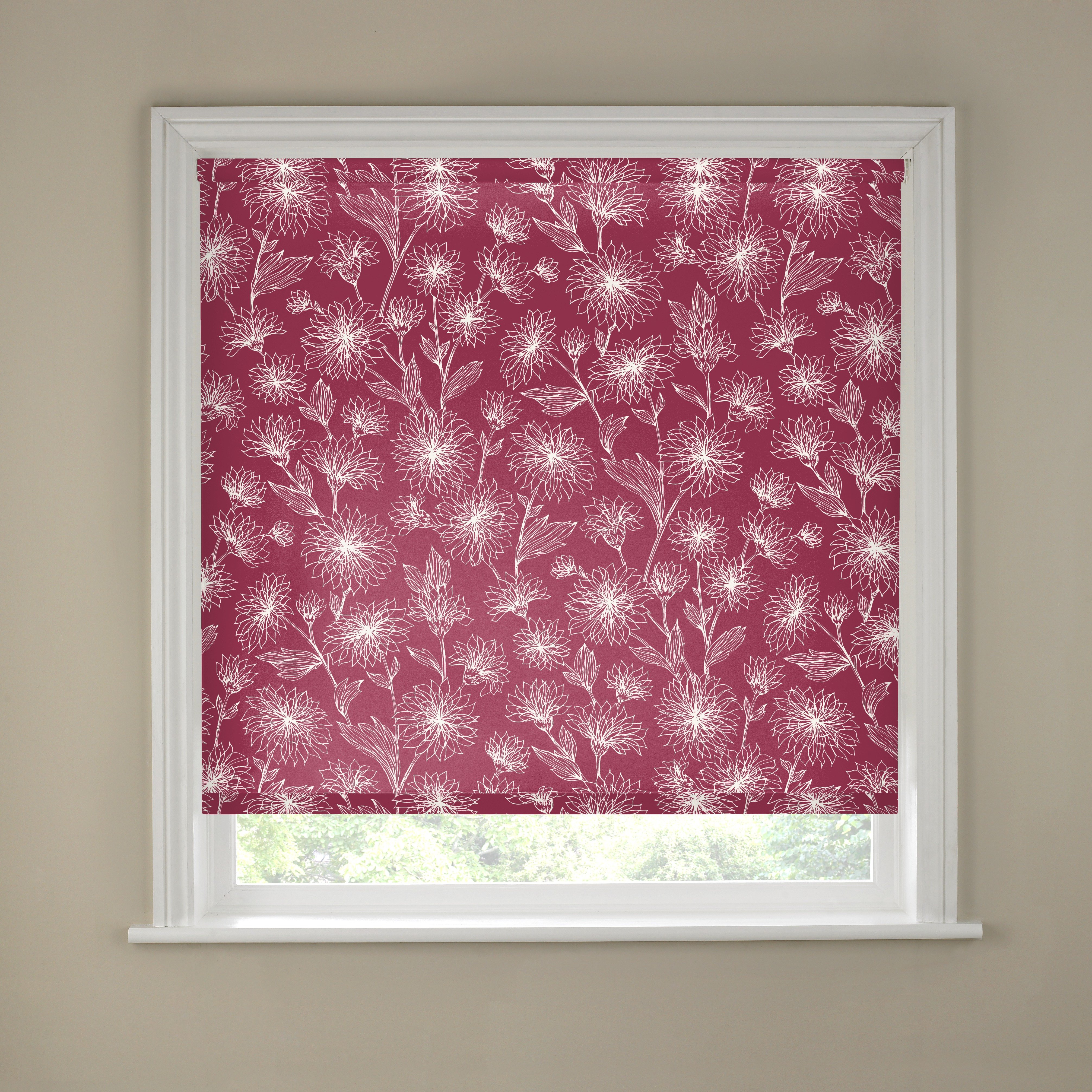 Floral Blackout Roller Blind review